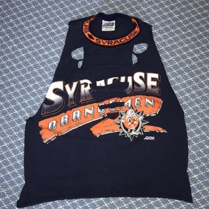 SYRACUSE University vintage tailgating tank
